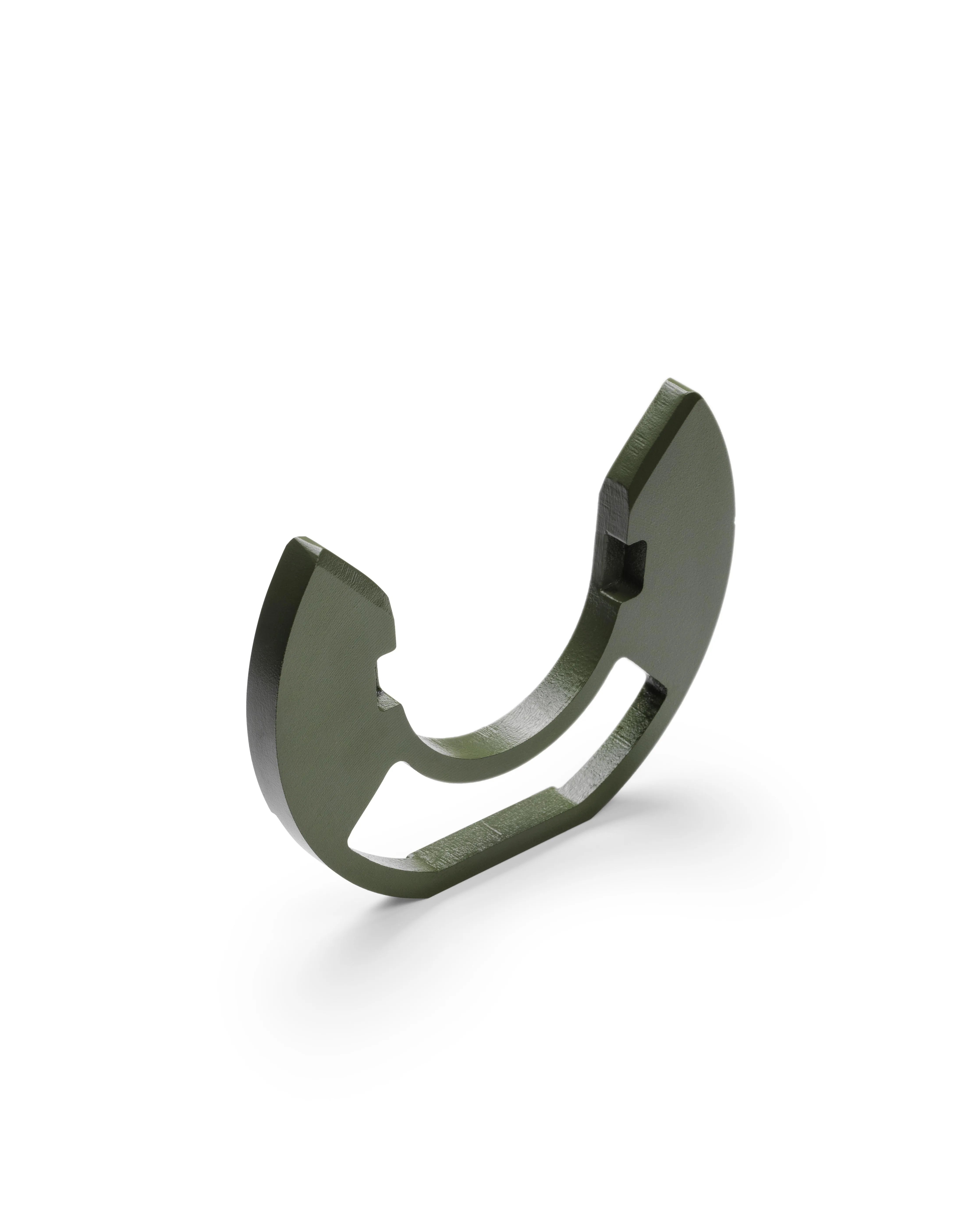 NÜOBELL Half Weight Plate in green, crafted for adjustable dumbbells. Ideal for incremental weight adjustments in your home gym setup.