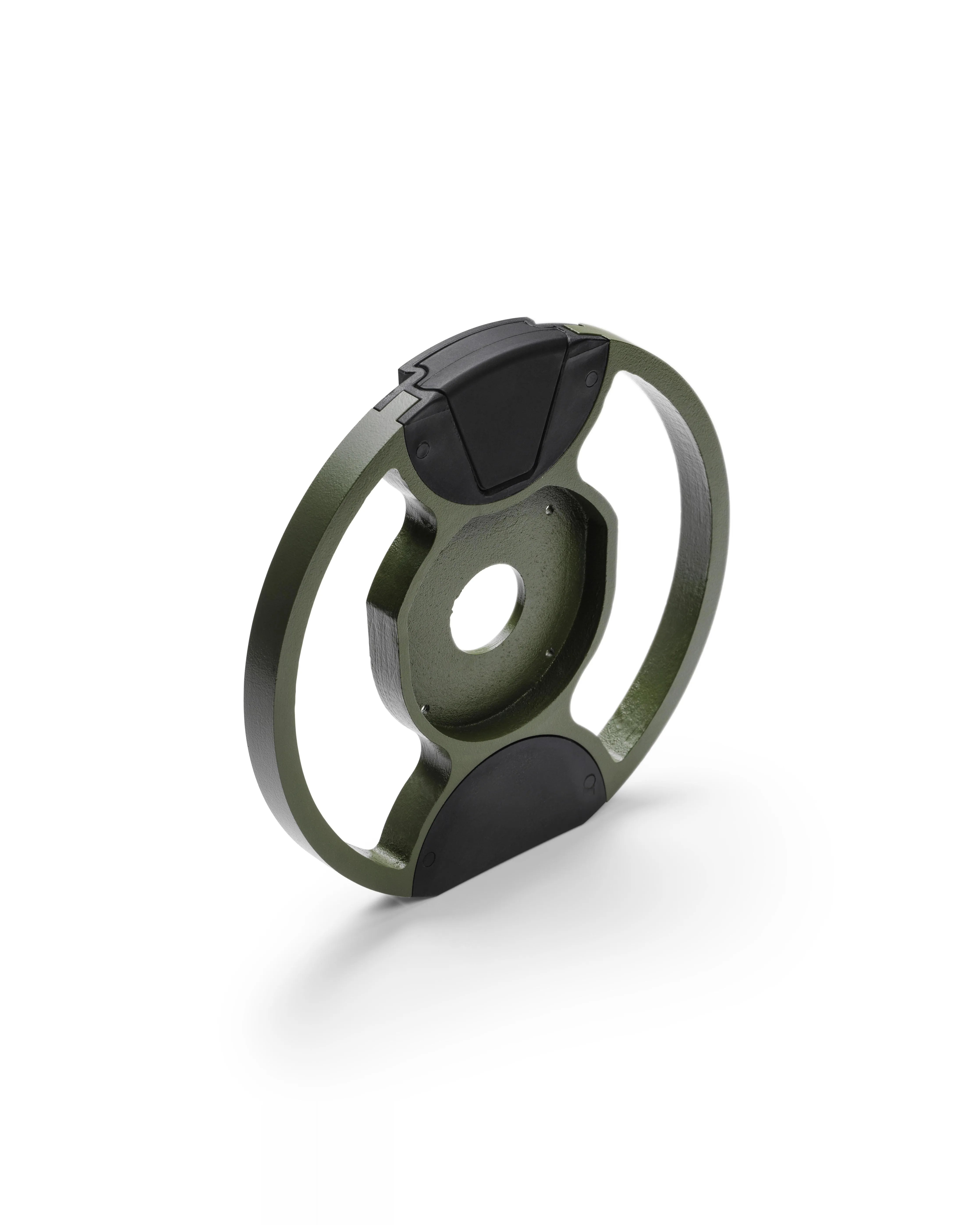 NÜOBELL Handle Plate in green, designed as a sturdy replacement for NÜOBELL adjustable dumbbells, adding color and functionality to your home gym setup.