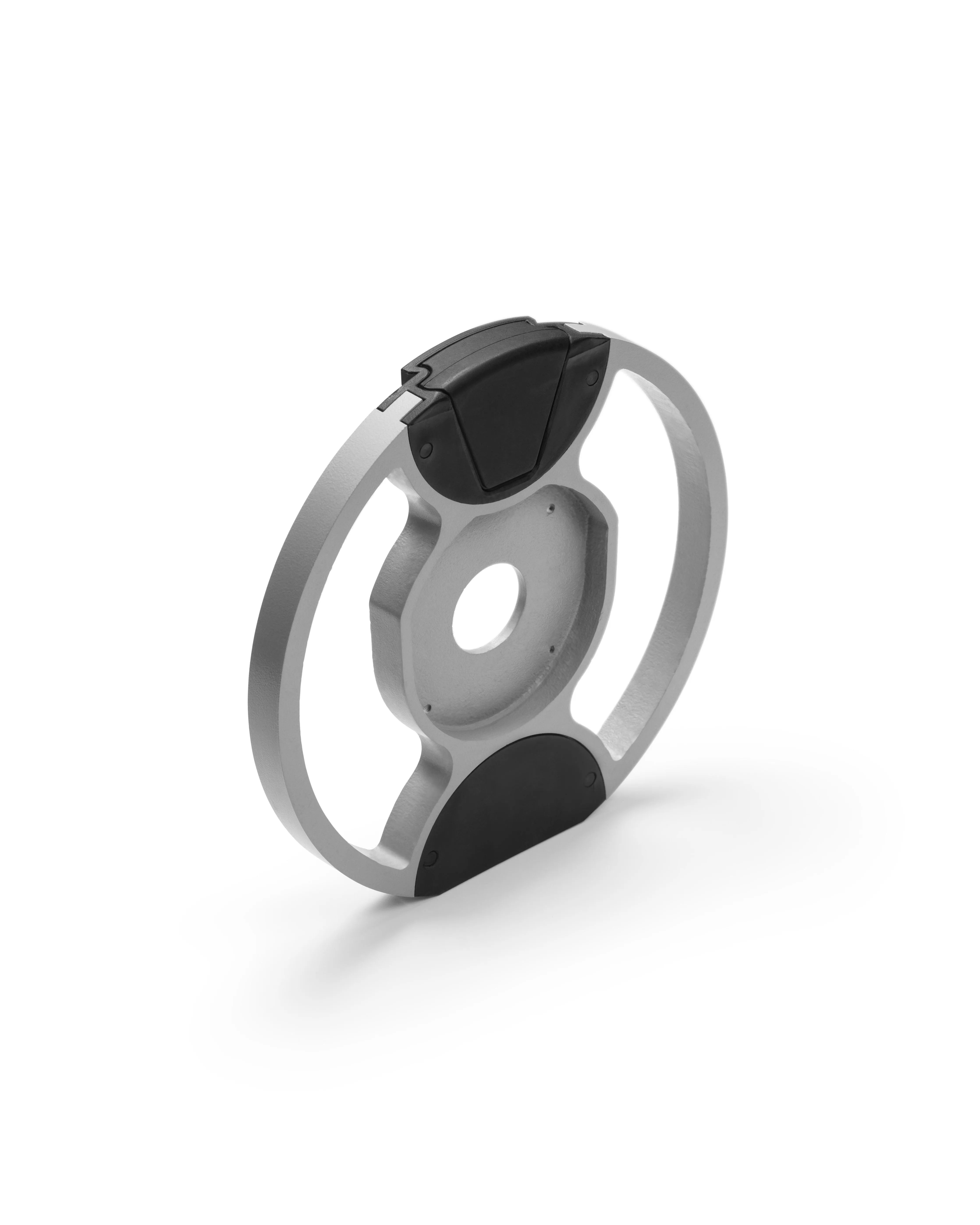 NÜOBELL Handle Plate in ash color, a durable replacement part for NÜOBELL adjustable dumbbells, ensuring secure grip and consistent performance in your home gym.